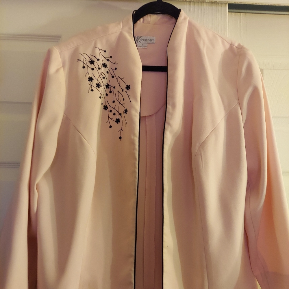 Dress Barn size 18 pink blazer